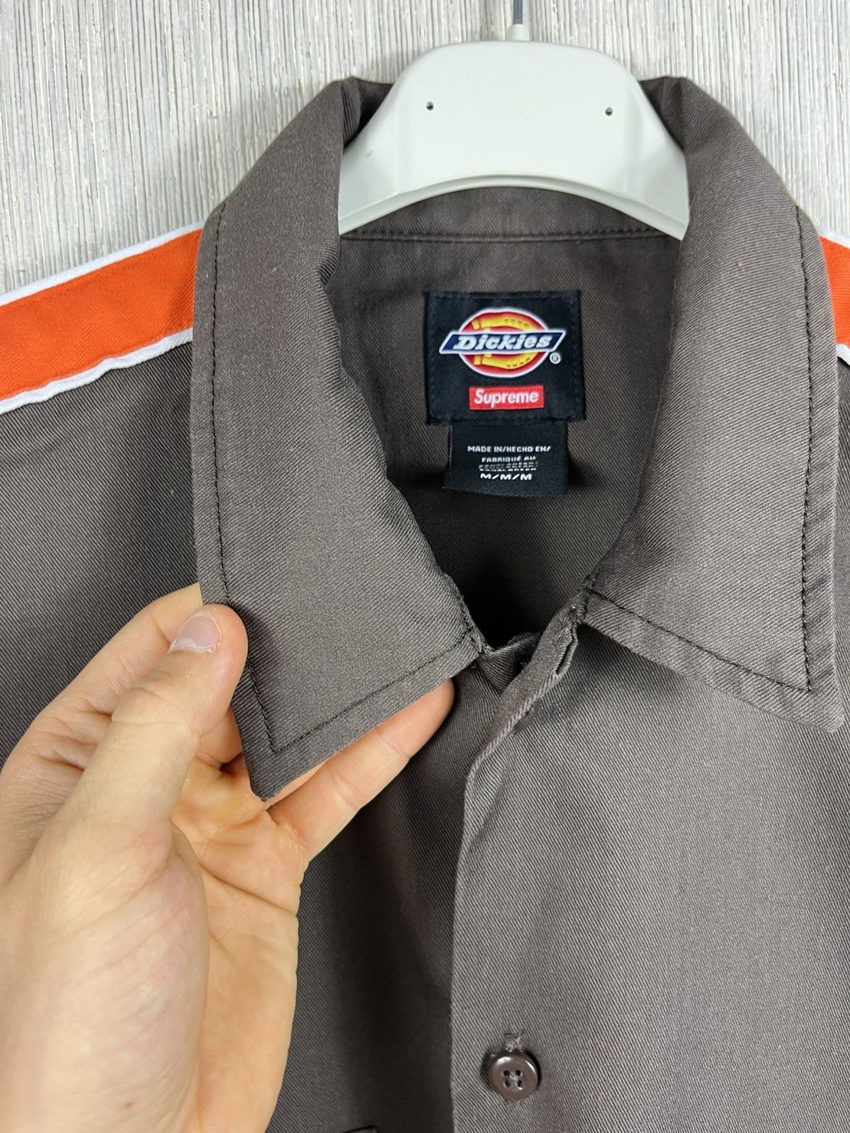 Dickies × Supreme Supreme x Dickies SS22 work stripe shirt multipocket button Size US M / EU 48-50 / 2 - 12 Thumbnail