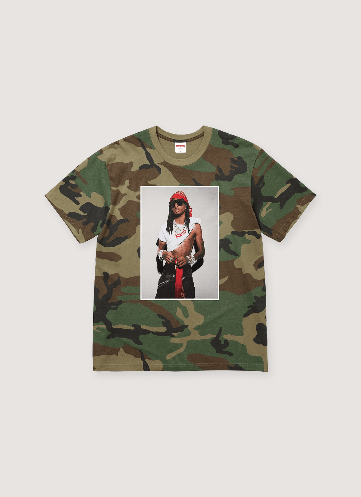 Supreme Supreme Playboi Carti Tee Camo | Grailed