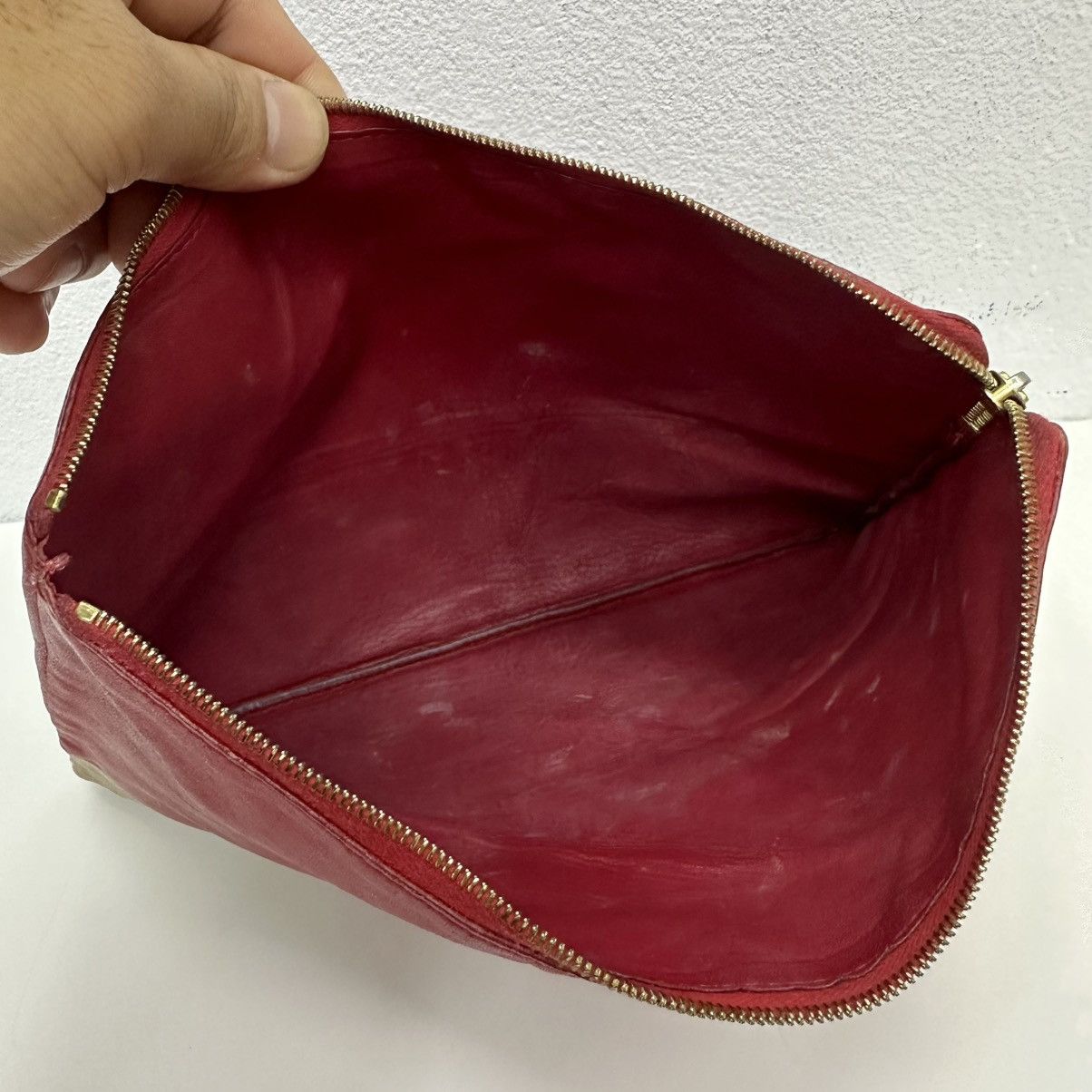 Celine ‼️YES‼️ AUTHENTIC CELINE BI-COLOR SOLO POUCH CLUTCH BAG Size ONE SIZE - 9 Thumbnail