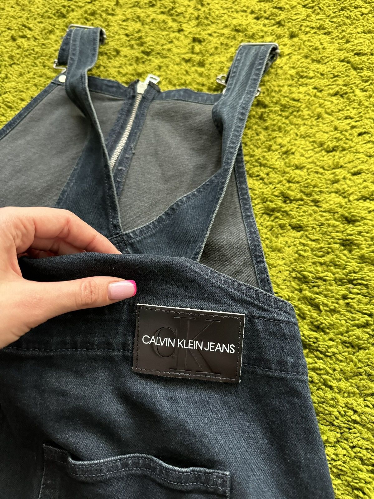 Calvin Klein × Designer Calvin Klein denim dress overall Size M / US 6-8 / IT 42-44 - 9 Thumbnail