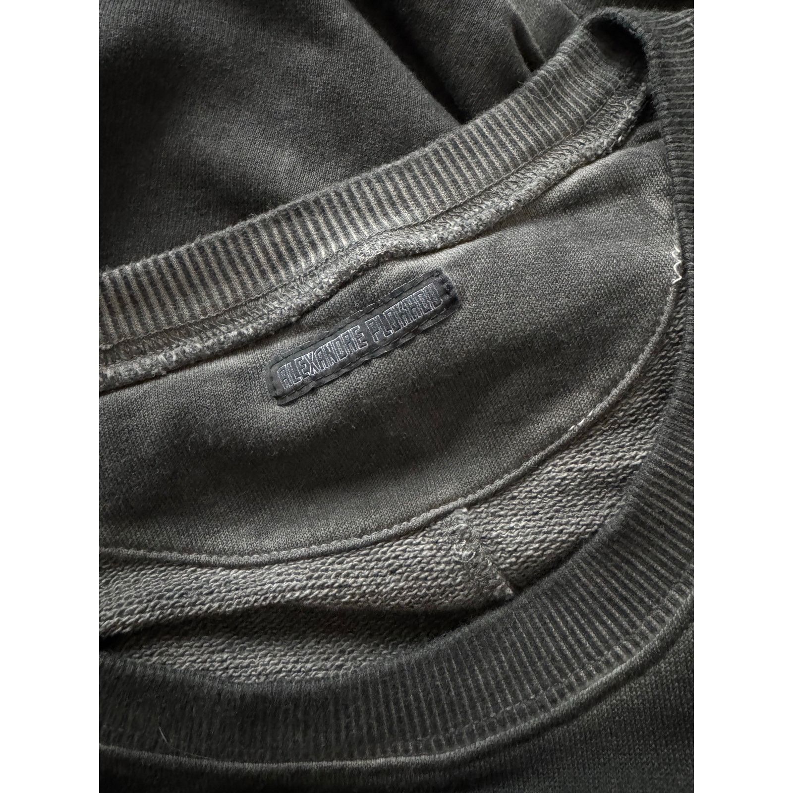 Alexandre Plokhov Alexandre Plokhov Distressed Long Sleeve Raw Hem Grey Size US L / EU 52-54 / 3 - 4 Thumbnail