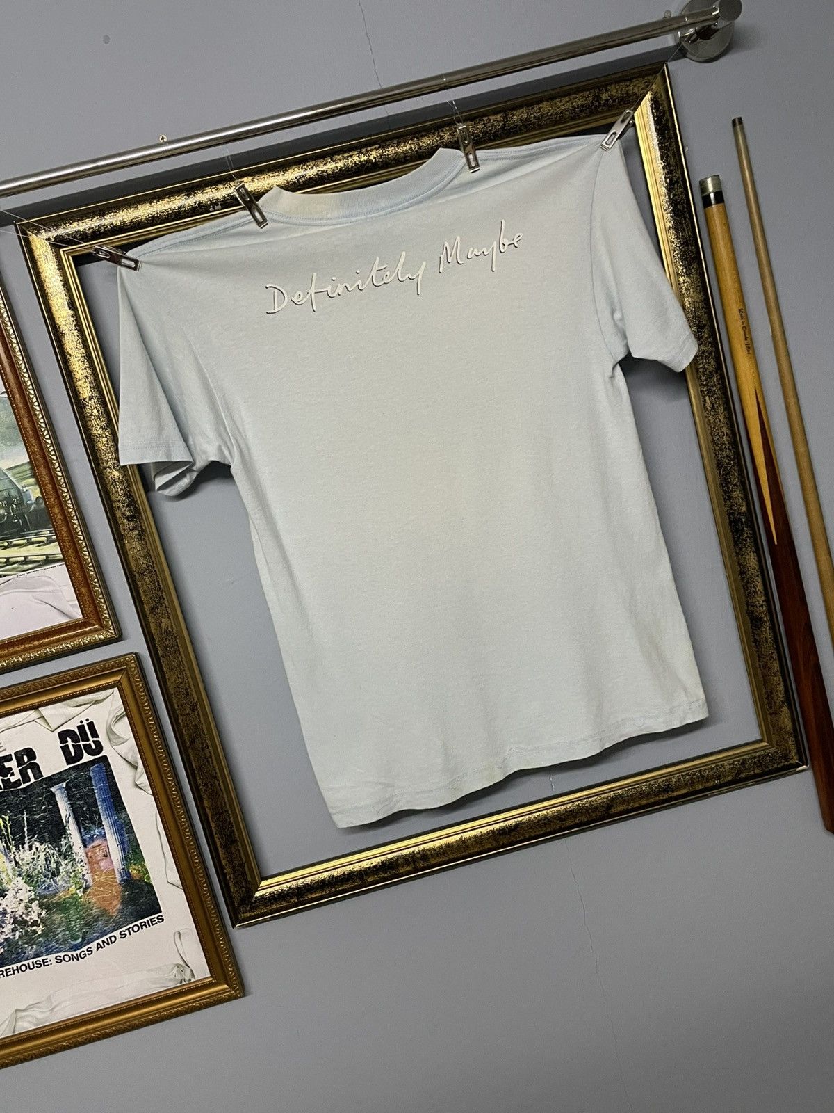 Vintage Vintage Late 90s Oasis Bog Logo ‘Definetely Maybe’ Faded Tee Size US S / EU 44-46 / 1 - 12 Thumbnail