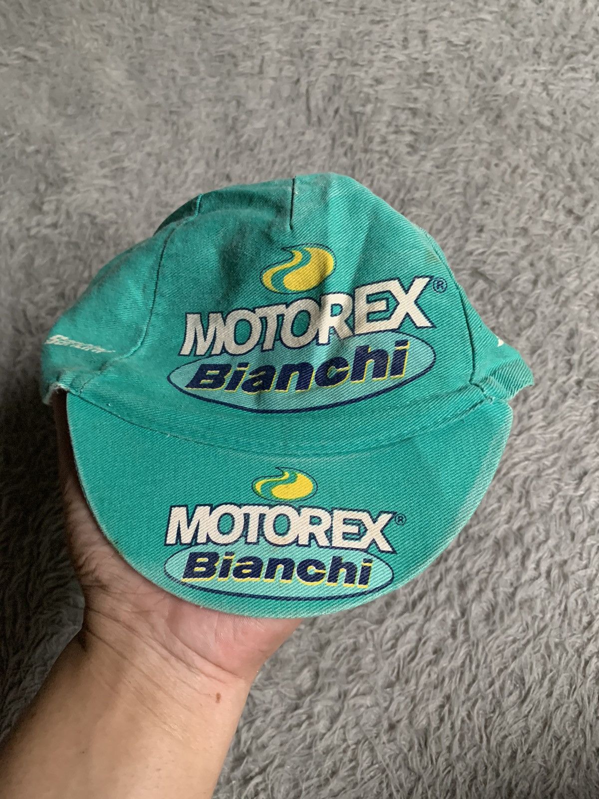 Gear for Sports Vintage Motorex Bianchi Santini Cotton Cycling Cap Size ONE SIZE - 1 Thumbnail