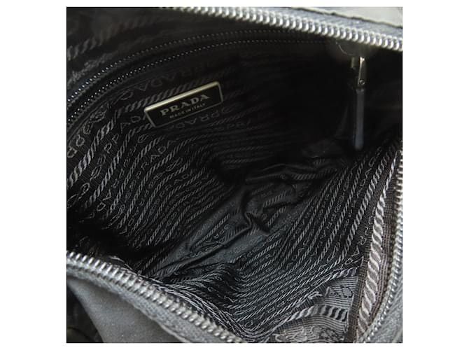 Prada PRADA Black Nylon Shoulder Bag Size ONE SIZE - 13 Thumbnail
