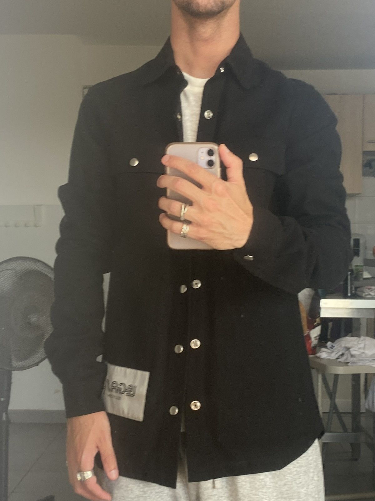 Rick Owens Rick owens Overshirt Size US S / EU 44-46 / 1 - 5 Thumbnail