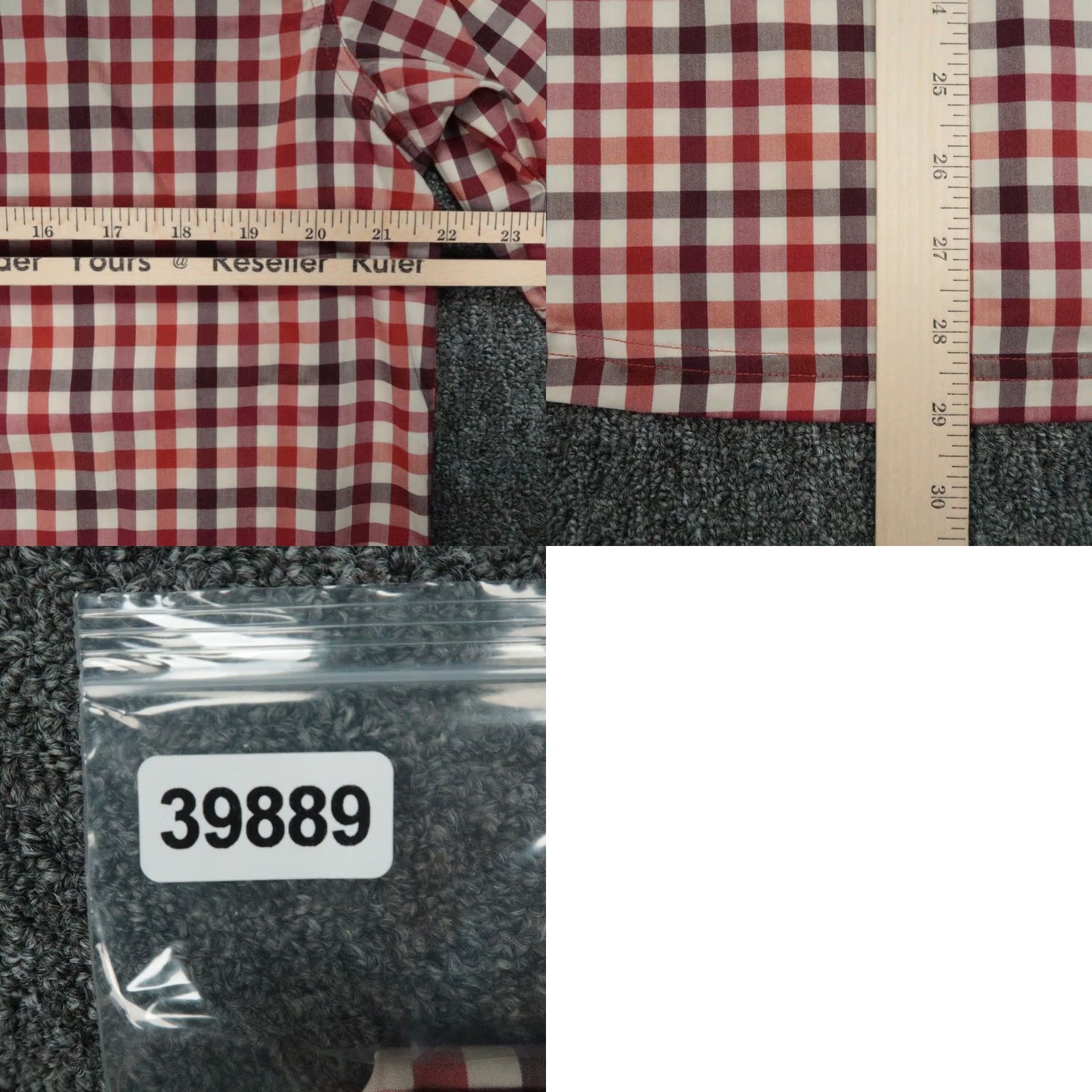 Outdoor Research Outdoor Research Shirt Men L Plaid Burnt Orange Short Sleeve Button-Up with Pockets Size US L / EU 52-54 / 3 - 8 Thumbnail