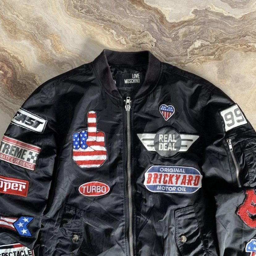 Moschino 2000s LOVE MOSCHINO BOMBER Size US M / EU 48-50 / 2 - 2 Thumbnail