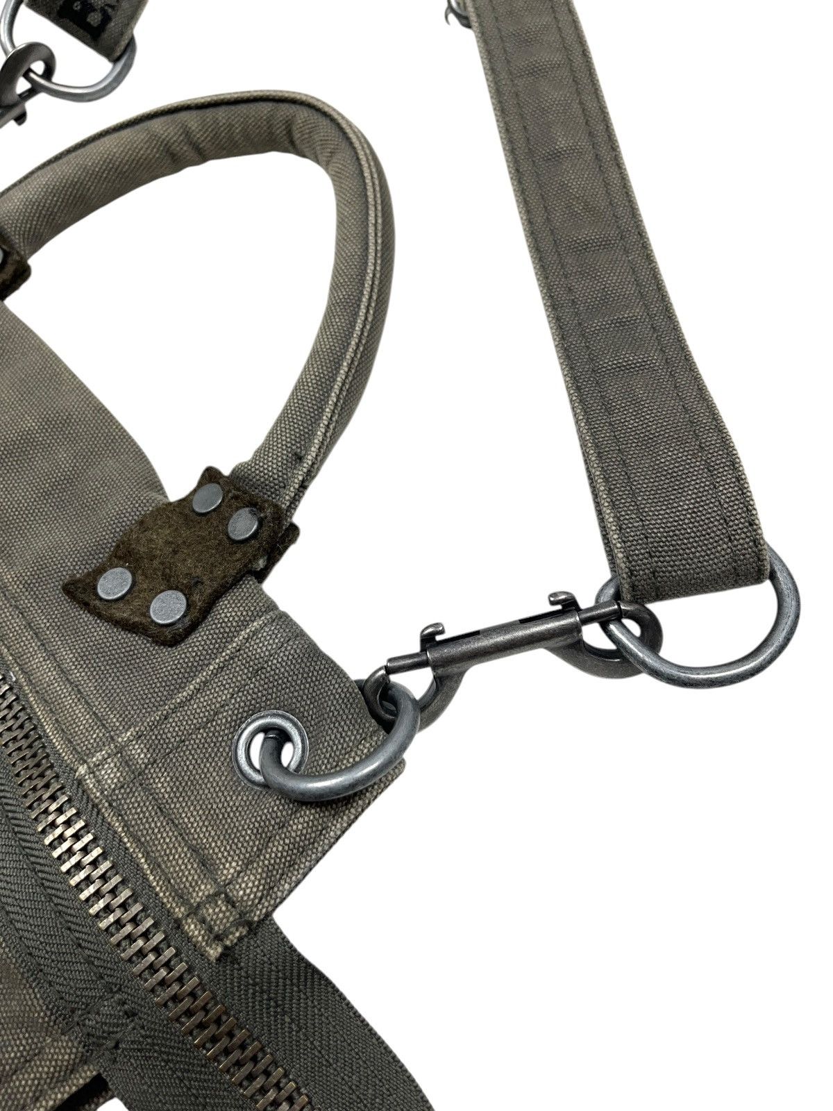 Diesel Vintage Diesel Avant Garde Crossbody Canvas Bag Military Size ONE SIZE - 7 Thumbnail
