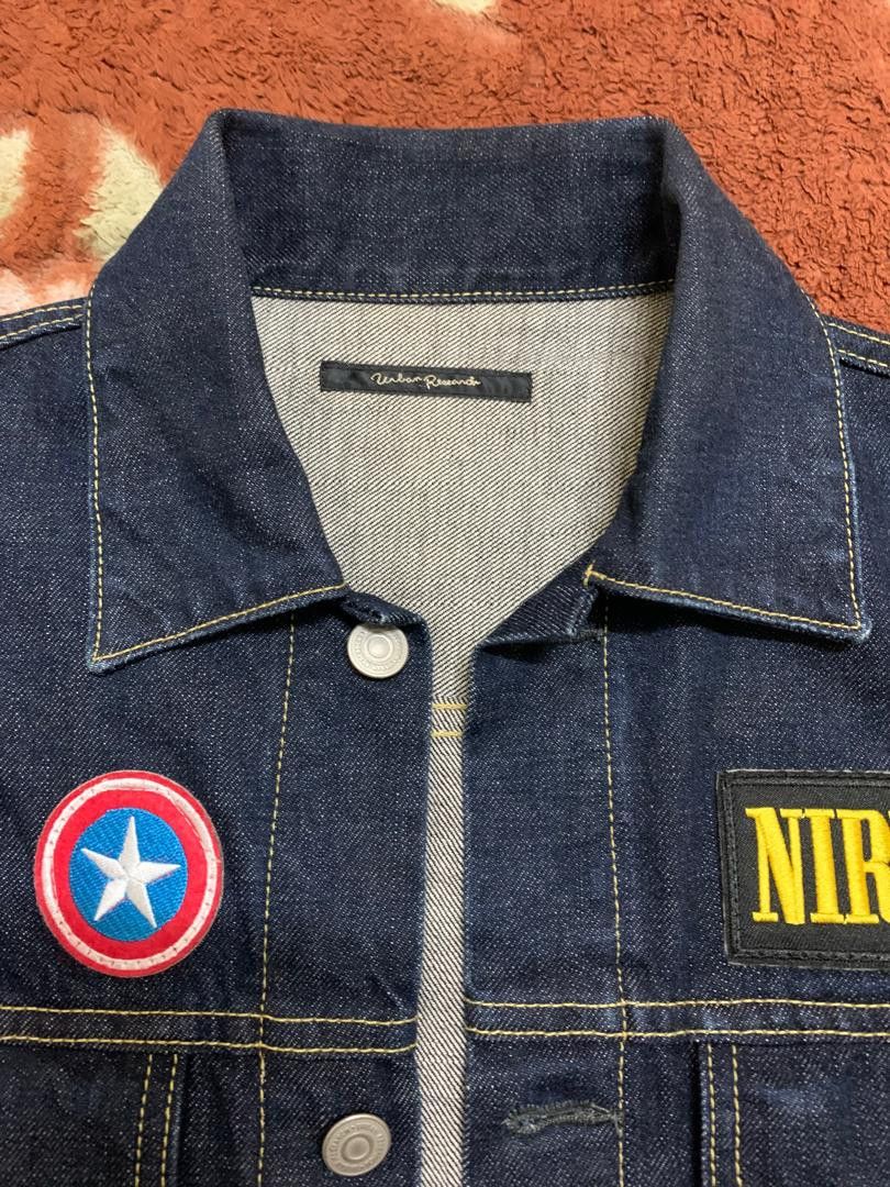 URBAN RESEARCH DOORS URBAN RESEARCH TRUCKER DENIM JACKET WITH PATCHES Size US M / EU 48-50 / 2 - 4 Thumbnail