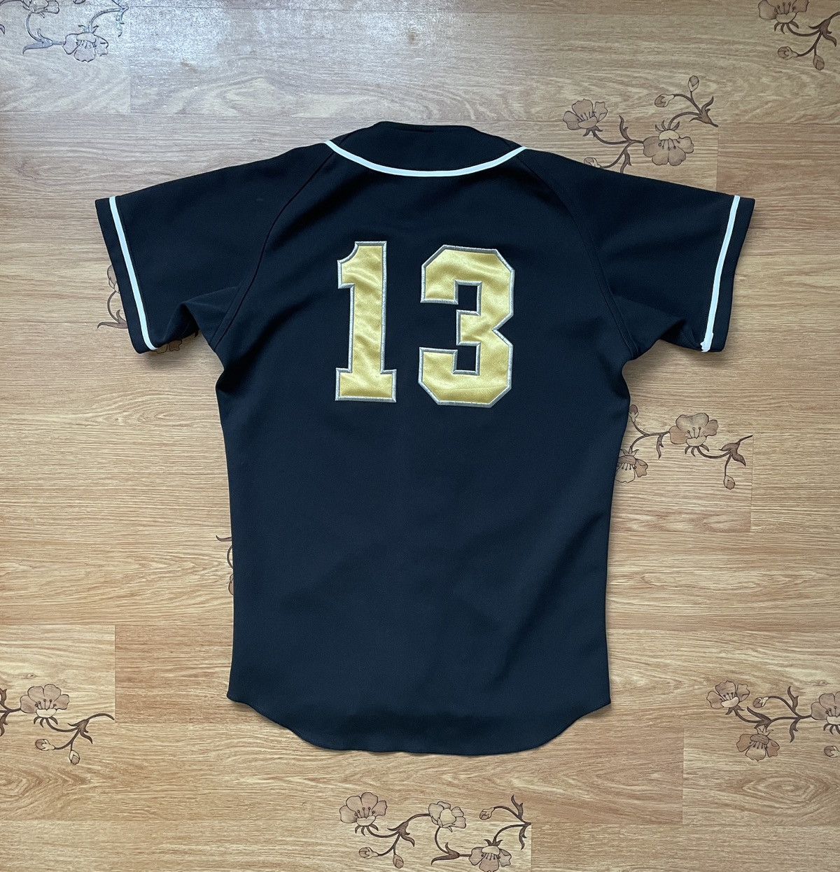 Vintage Vintage Back Drob Zett #13 Black Jersey Size US S / EU 44-46 / 1 - 9 Thumbnail