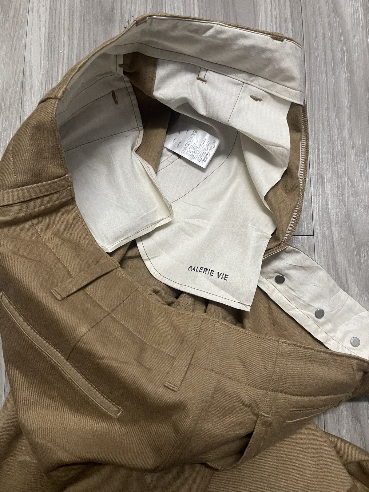 Journal Standard × United Arrows 🔸Galerie Vie - Vtg Style Work Pant Chinos Size US 30 / EU 46 - 6 Thumbnail