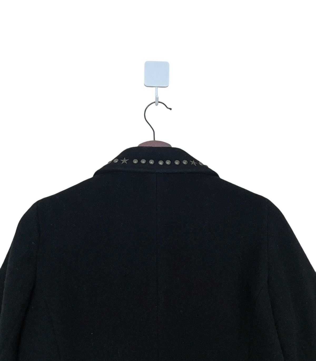 If Six Was Nine × Japanese Brand × Le Grande Bleu (L.G.B.) Vintage Japanese Brand Shout Studded Star Wool Jacket 1990s Size US M / EU 48-50 / 2 - 4 Thumbnail