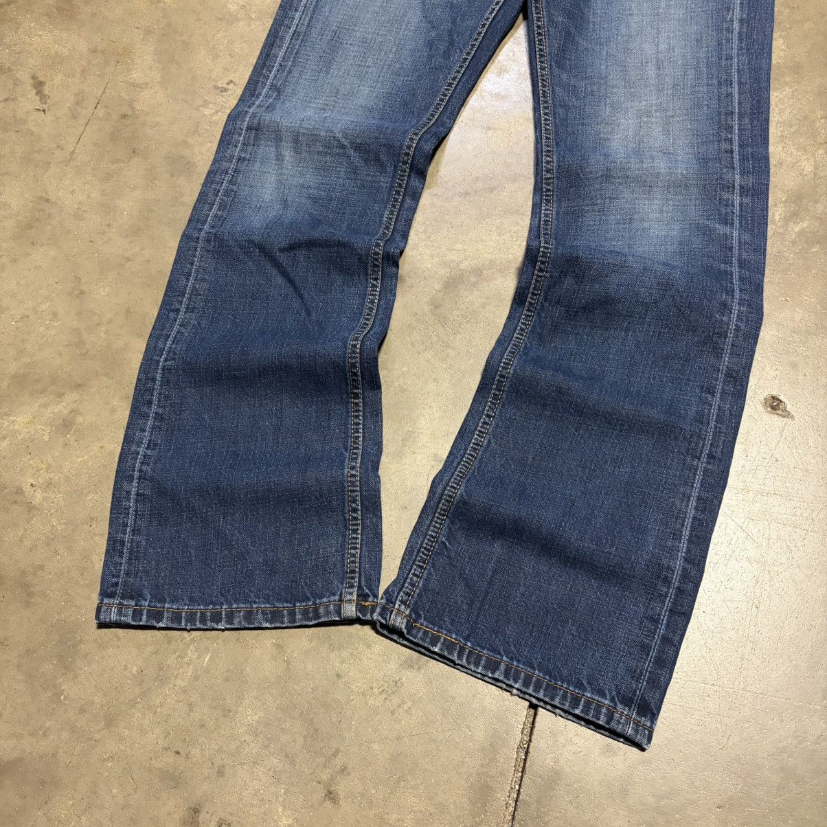 Levi's Vintage Levis 527 Low Rise Bootcut Denim Jeans Grunge Punk Size US 30 / EU 46 - 3 Thumbnail