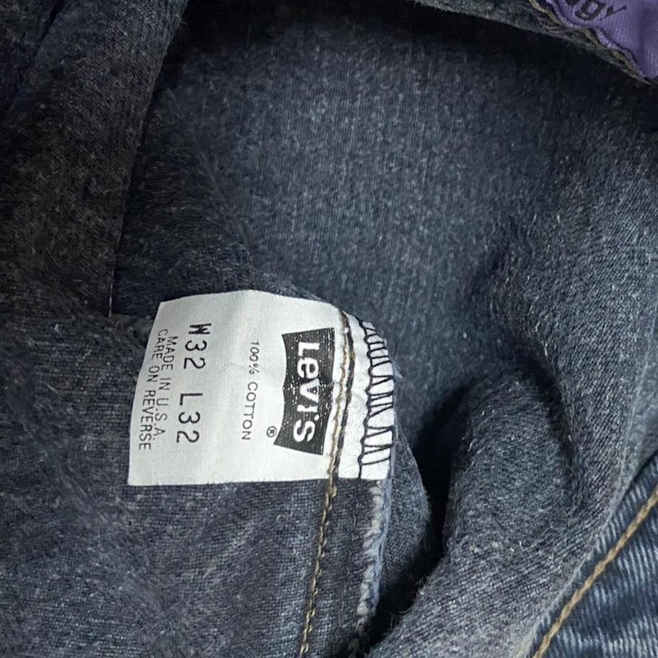 Levi's Levi's baggy blue jeans Vintage 90s pop metal y2k 2000s Size US 32 / EU 48 - 7 Thumbnail