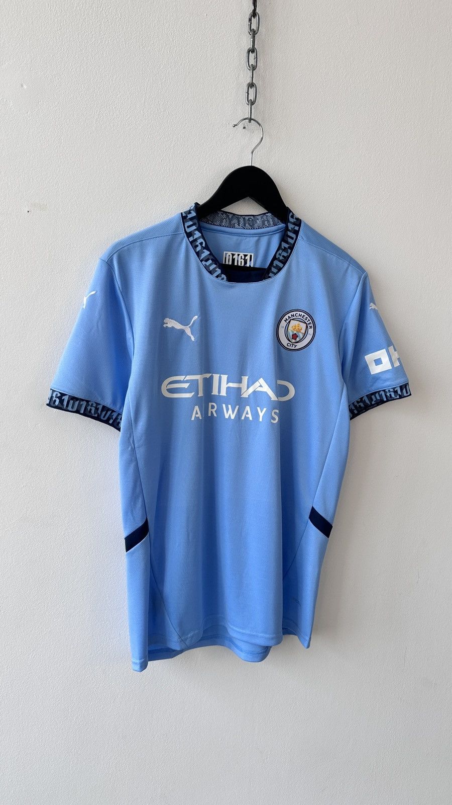 Puma Manchester City Football Shirt 2024-25 Puma Man City Jersey Size US M / EU 48-50 / 2 - 2 Thumbnail