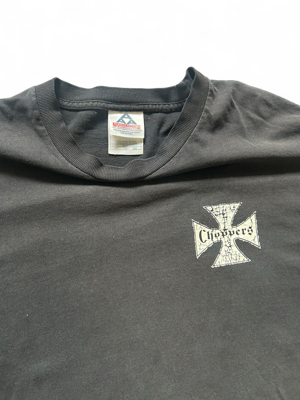 Vintage Rare Choppers Long Sleeve Tee Size US XL / EU 56 / 4 - 6 Thumbnail