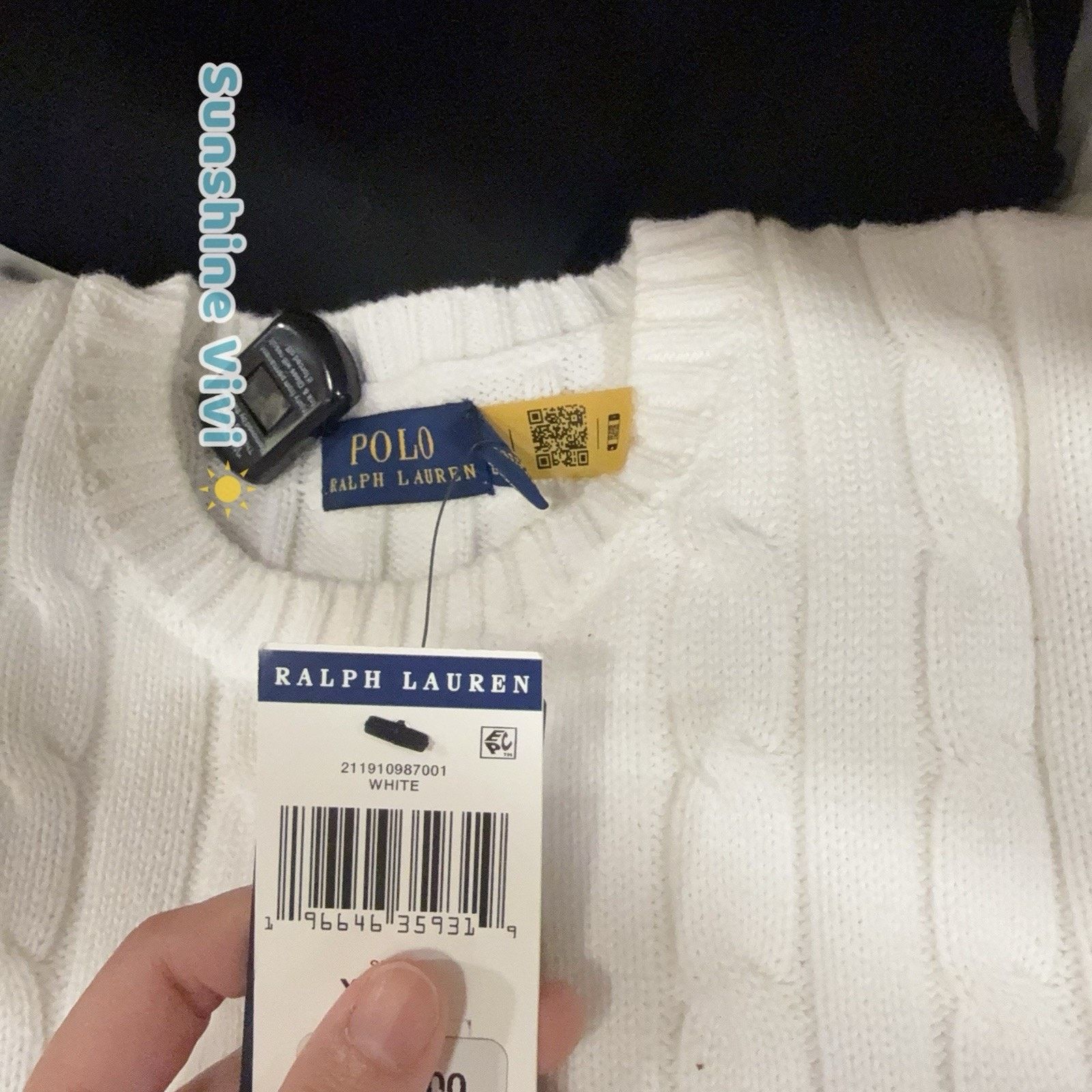 Polo Ralph Lauren NWT Polo Ralph Lauren Woman Cotton Short-Sleeve Sweater Size XS / US 0-2 / IT 36-38 - 2 Thumbnail