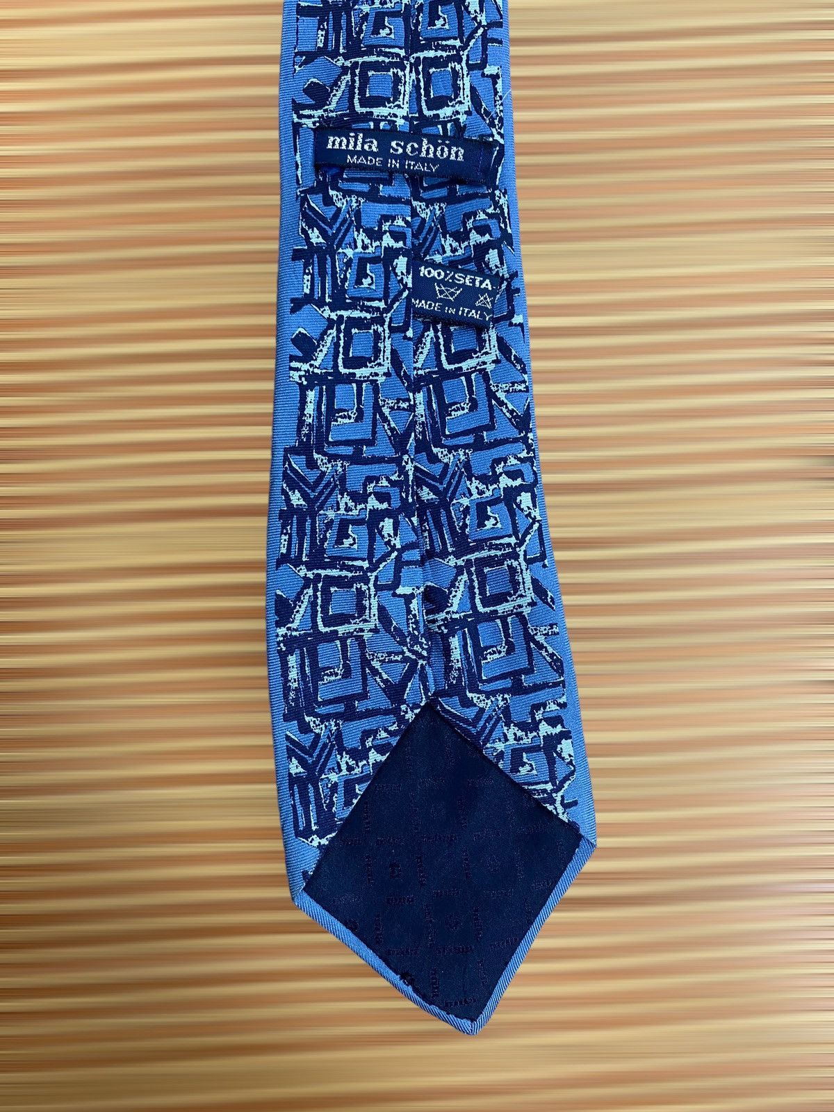 Mila Schon Rare‼️ Vintage Mila Schon Nect Silk Tie Made in Italy Size ONE SIZE - 5 Thumbnail