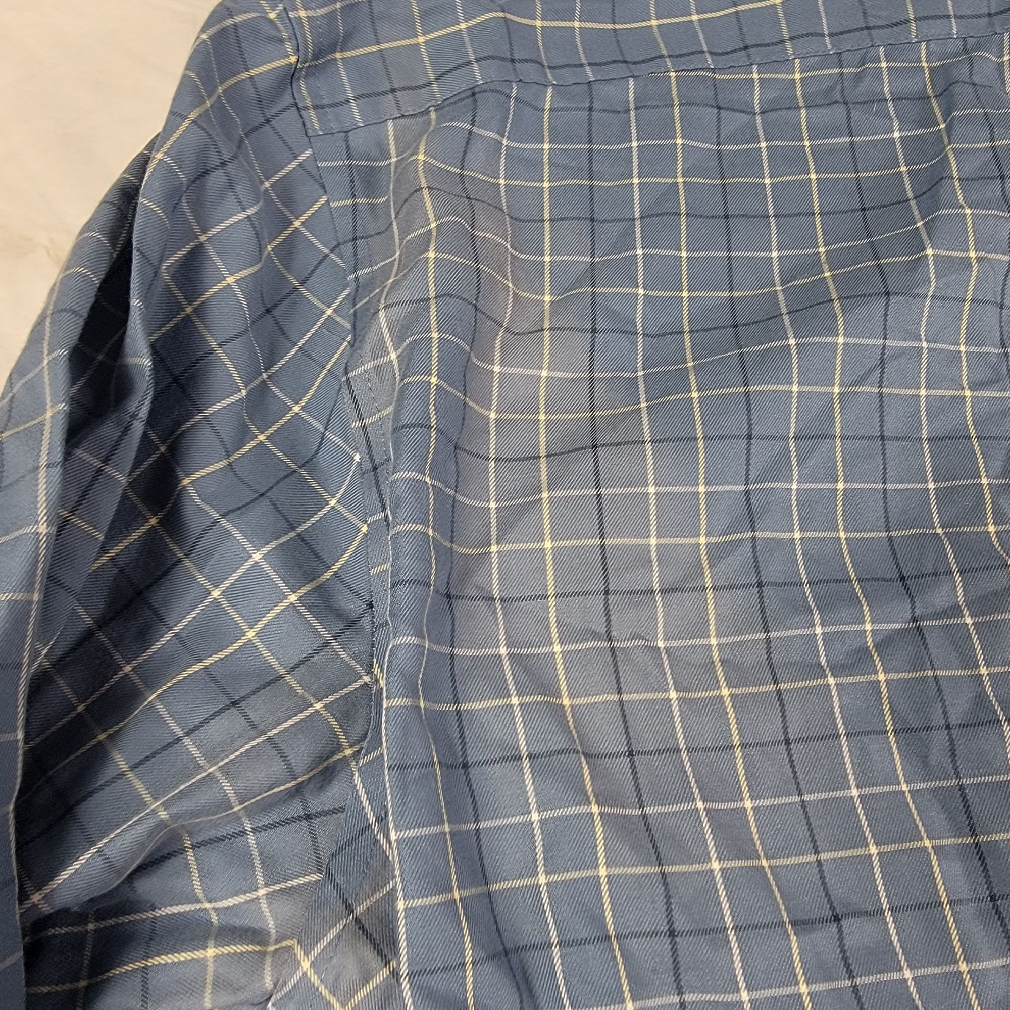 L.L. Bean LL Bean Mens XL Tall Blue Plaid Button Down Long Sleeve Shir Size US XL / EU 56 / 4 - 4 Thumbnail