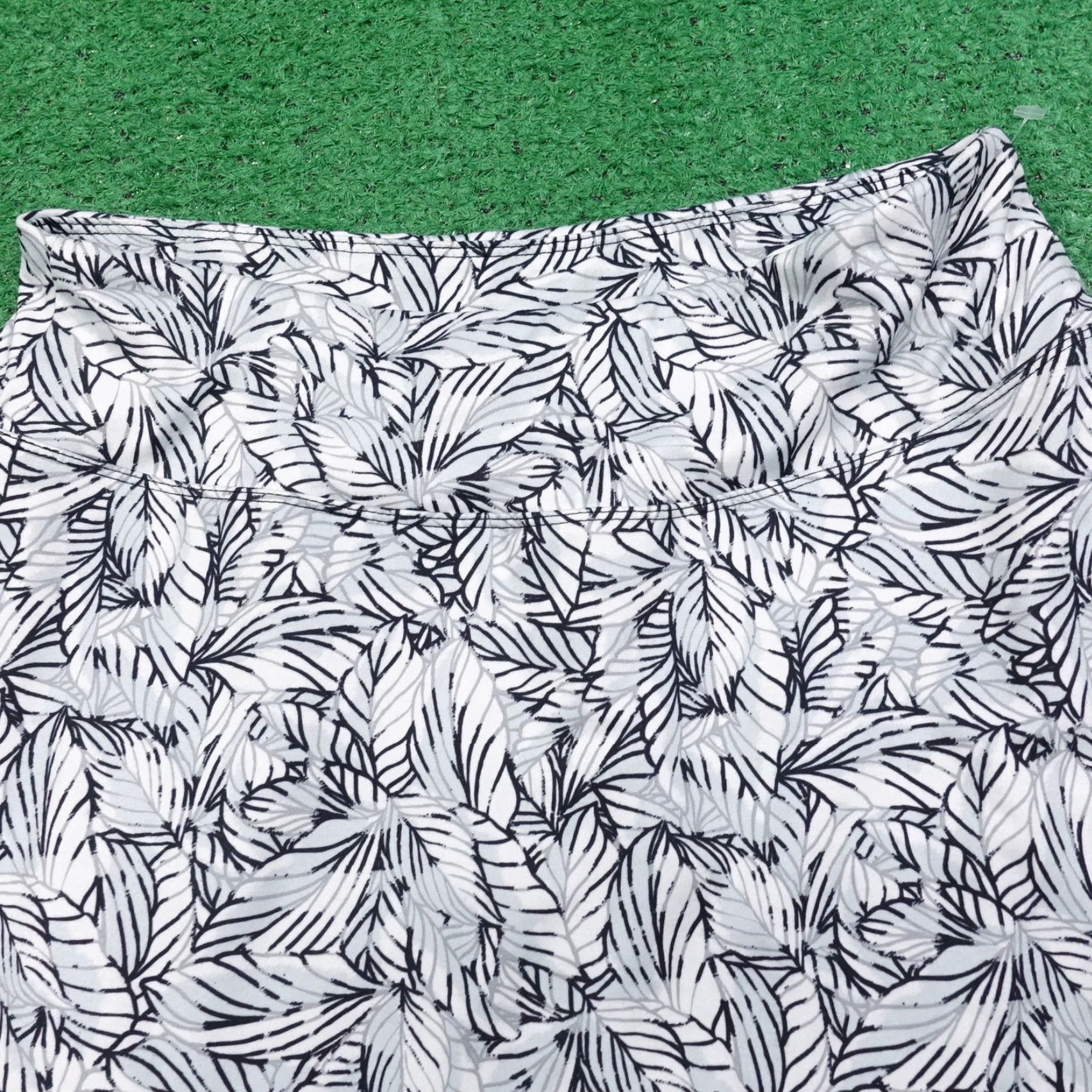 Eddie Bauer Eddie Bauer Floral Elastic Waist Skirt Womens Size S Regular Multicolor 17.5 inch Casual Formal Workwear Spring Summer Fall Winter Size 28" / US 6 / IT 42 - 2 Thumbnail