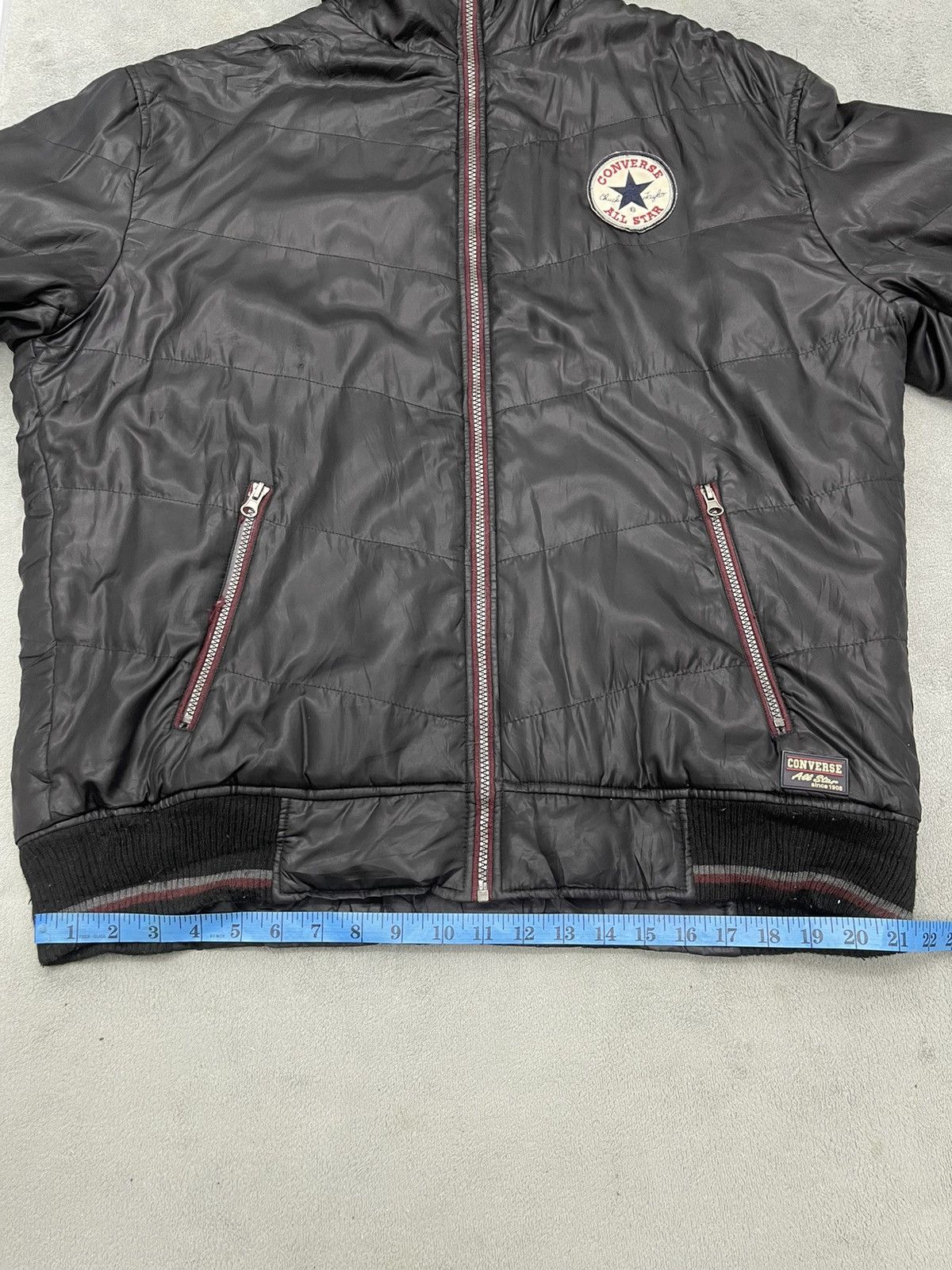 Converse × Vintage (S) VTG CONVERSE SHEARLING JACKET FULL ZIP Size US L / EU 52-54 / 3 - 9 Thumbnail