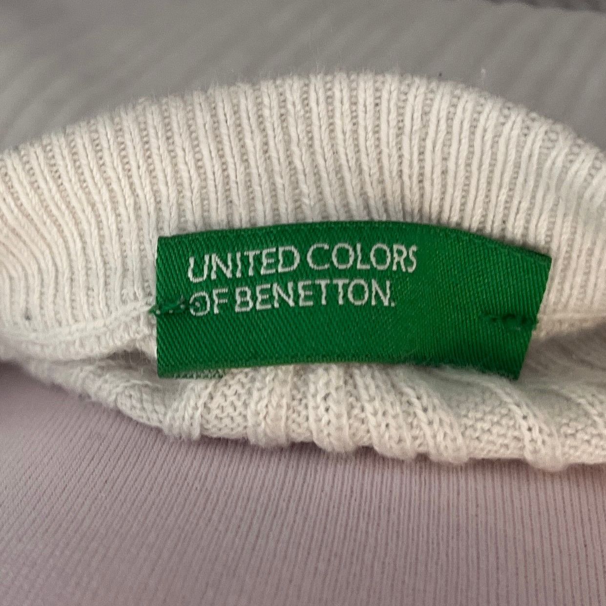 United Colors Of Benetton United Colors Of Benetton | White Breton Stripe Tee Size S / US 4 / IT 40 - 7 Thumbnail