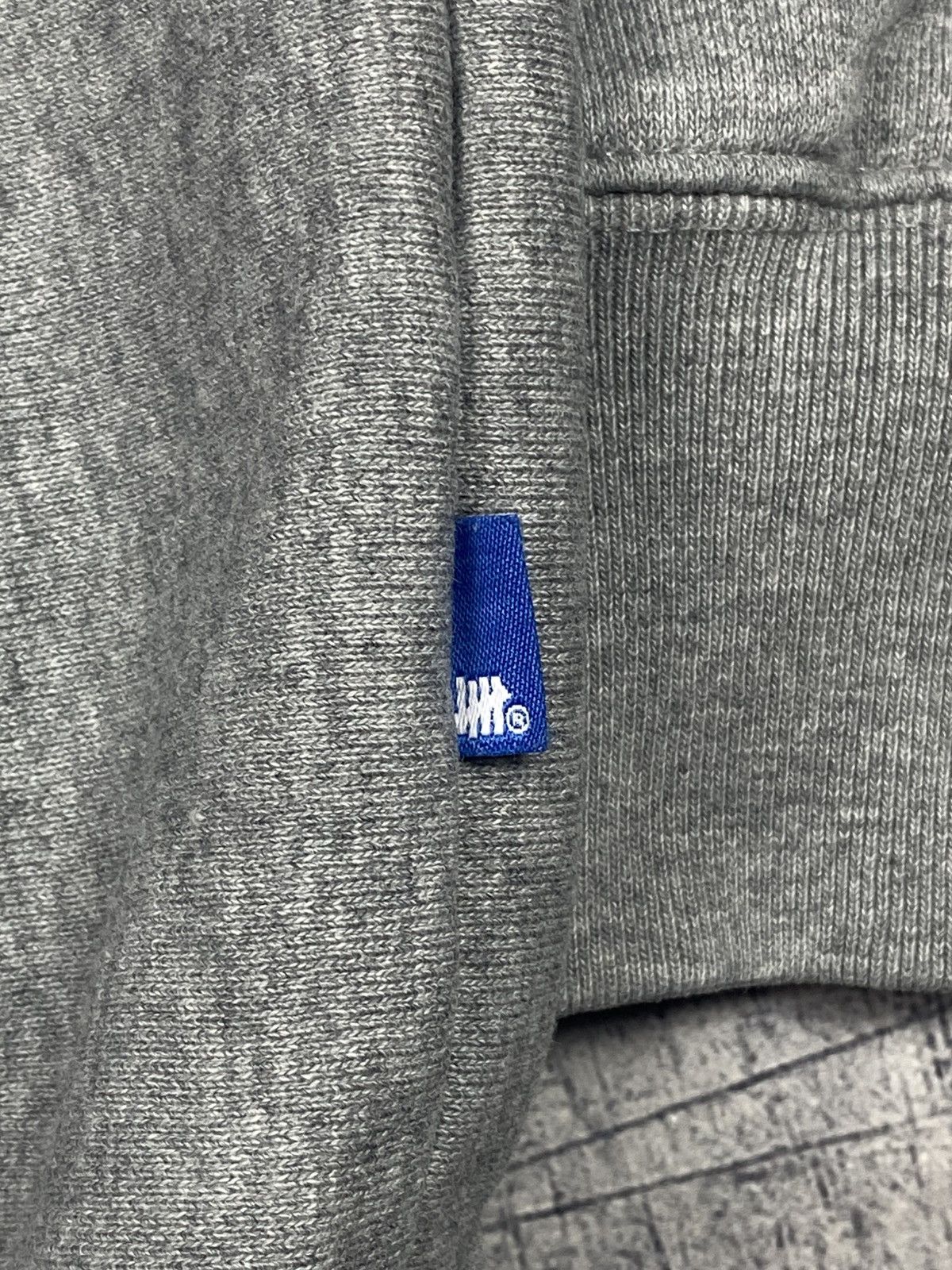 Undefeated Undefeated UNDFTD 5 Strike Pullover Hoodie Gray Streetwear Size US M / EU 48-50 / 2 - 9 Thumbnail