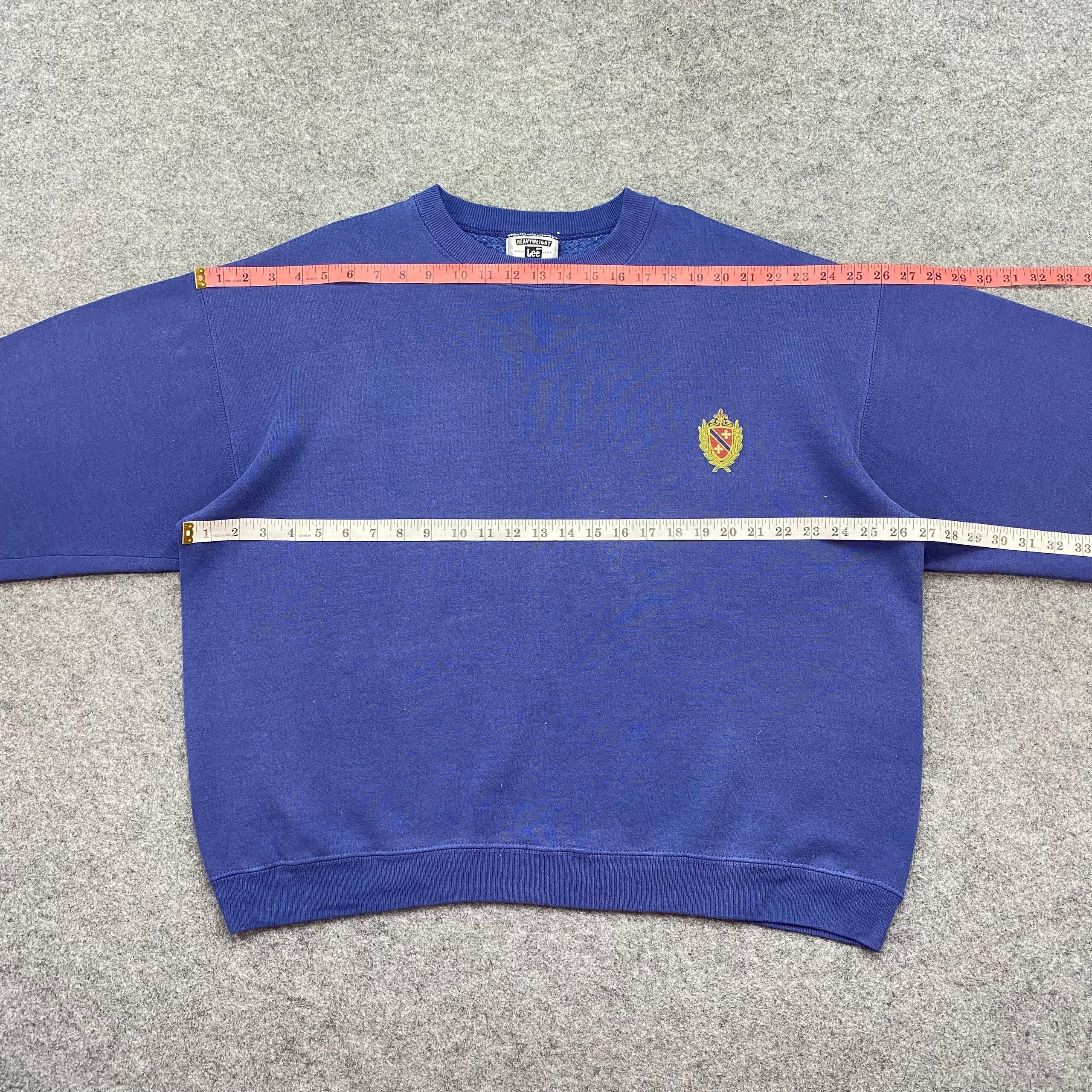 Lee Vintage 90s Lee Riders Sweatshirt Size US XL / EU 56 / 4 - 3 Thumbnail