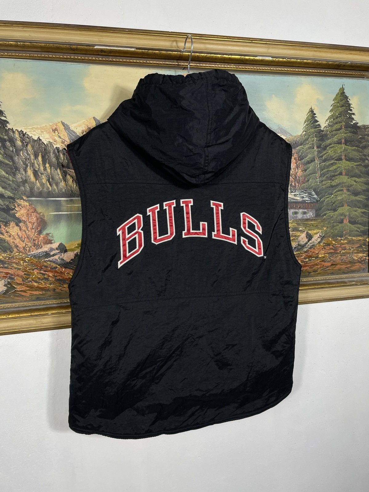 NBA × Starter Chicago Bulls Starter NBA Vest Jacket Basketball Streetwear Size US M / EU 48-50 / 2 - 9 Thumbnail