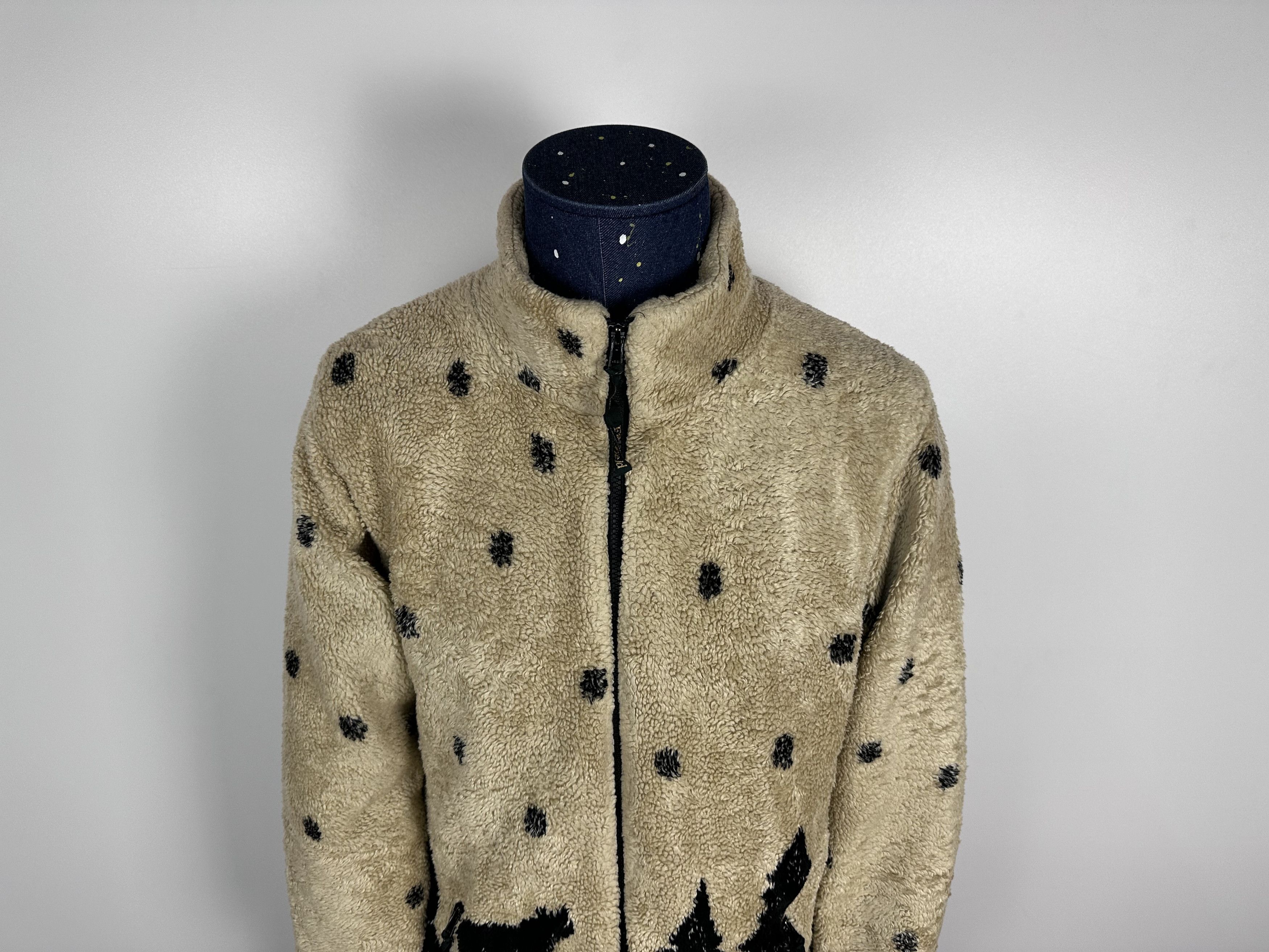 Vintage Vintage Wolf Forest Fleece Jacket Nature Print Mens Size M Size US M / EU 48-50 / 2 - 3 Thumbnail