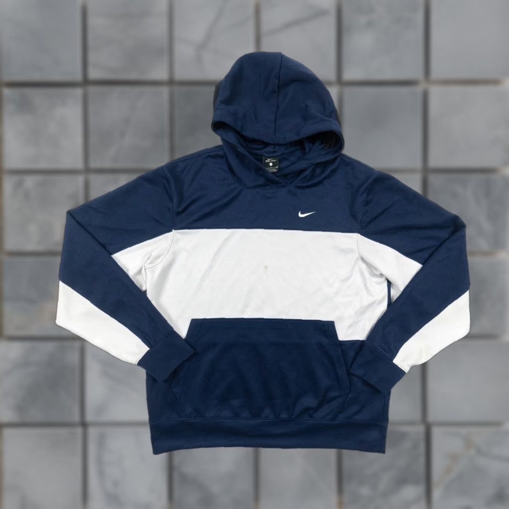 Nike Nike Sweatshirt Hoodie Adult Small Blue Dri-Fit Regular Mens Swoosh Activewear Pullover Hooded Sweatshirt Nike Shirt Size US S / EU 44-46 / 1 - 1 Thumbnail