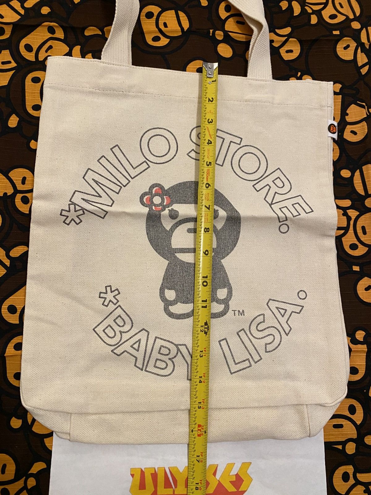 Bape Baby Milo Baby Lisa Canvas Tote Size ONE SIZE - 8 Thumbnail