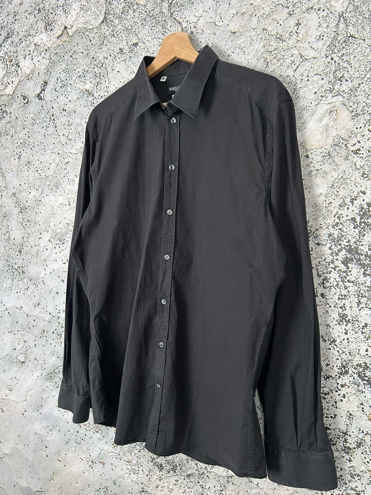 Designer Vintage Dolce & Gabbana Gold Black Shirt 90s Avantgarde Size US L / EU 52-54 / 3 - 2 Thumbnail