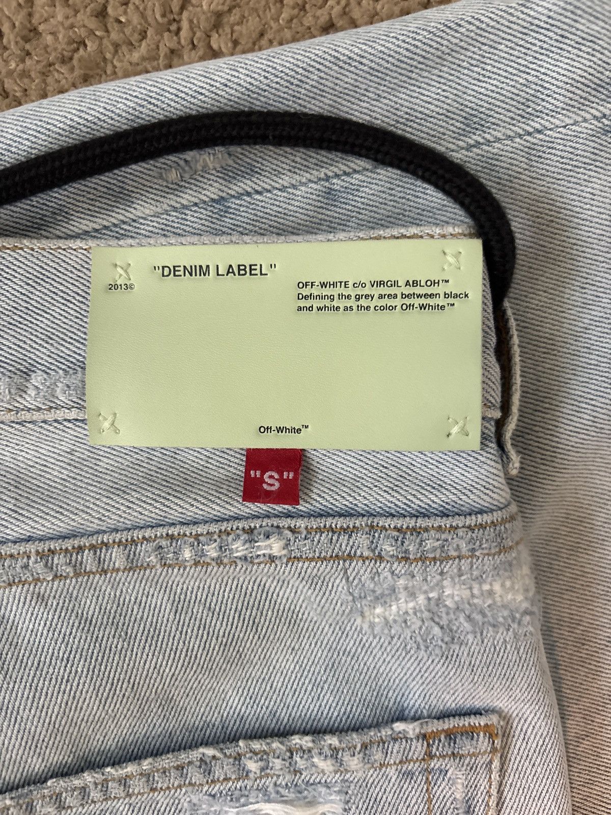 Off-White Off-white temperature denim Size US 34 / EU 50 - 5 Thumbnail