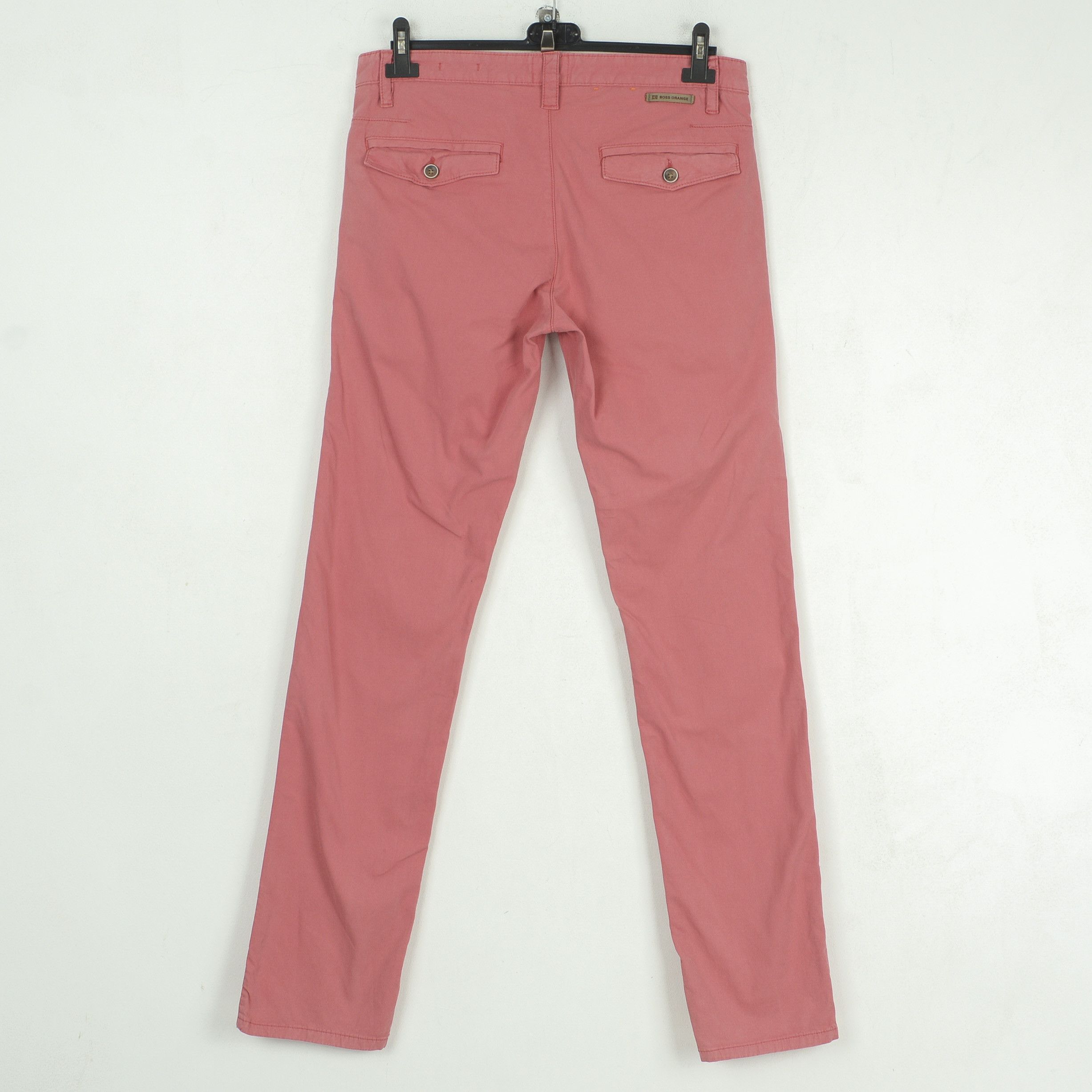 Hugo Boss Orange Sairy W34 L34 Pink Pants Trousers Zip Fly Work Size US 32 / EU 48 - 4 Thumbnail