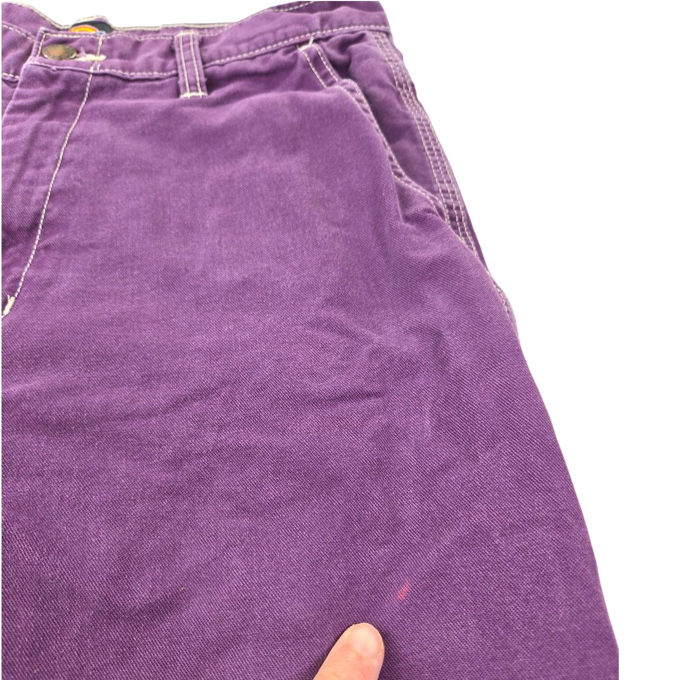Dickies Dickies | Purple Carpenter Pants/Jeans Size 27" / US 4 / IT 40 - 4 Thumbnail