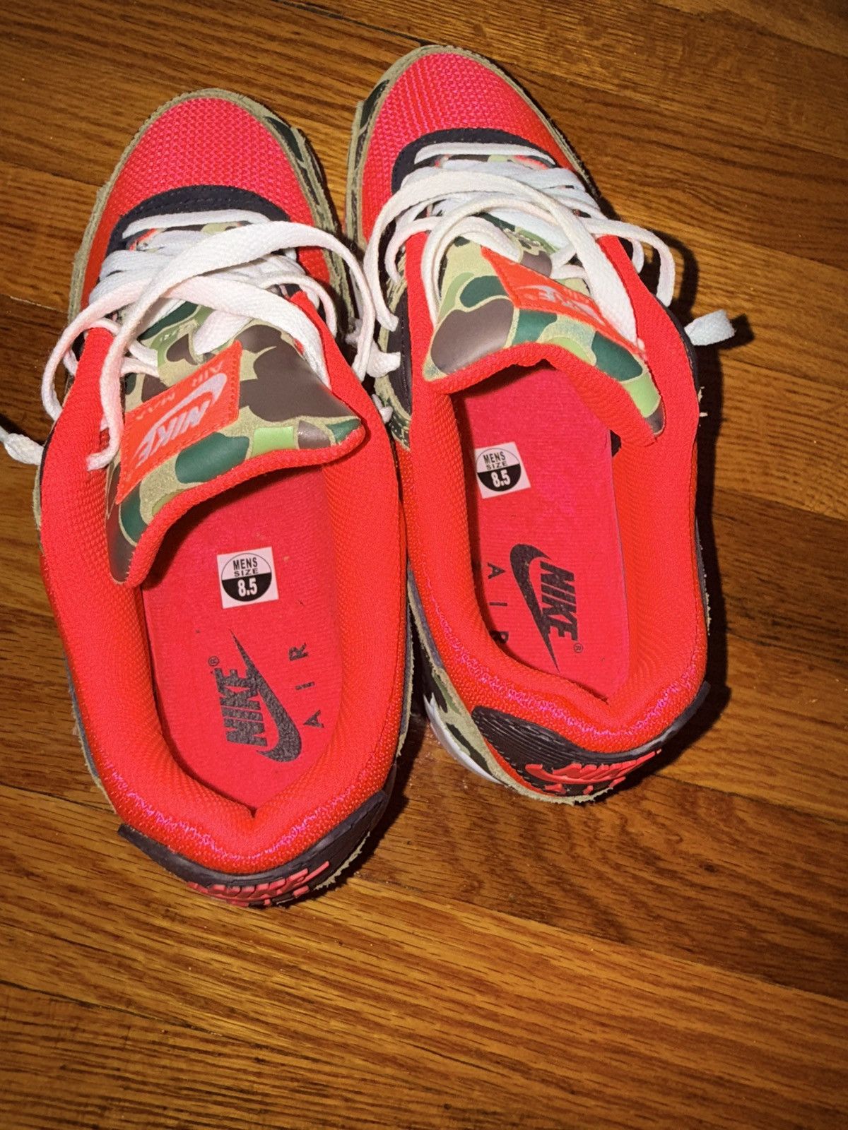 Nike Air Max 90 Reverse Camo Infrared , SZ 8.5 Size US 8.5 / EU 41-42 - 6 Thumbnail