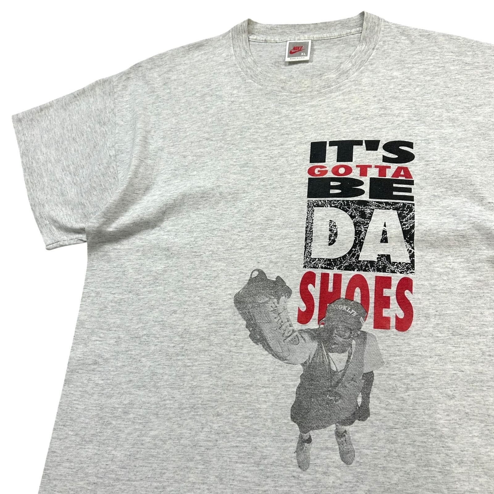 Nike VTG 90s ITS GOTTA BE THE SHOES T-SHIRT JORDAN SPIKE LEE XL Size US XL / EU 56 / 4 - 4 Thumbnail