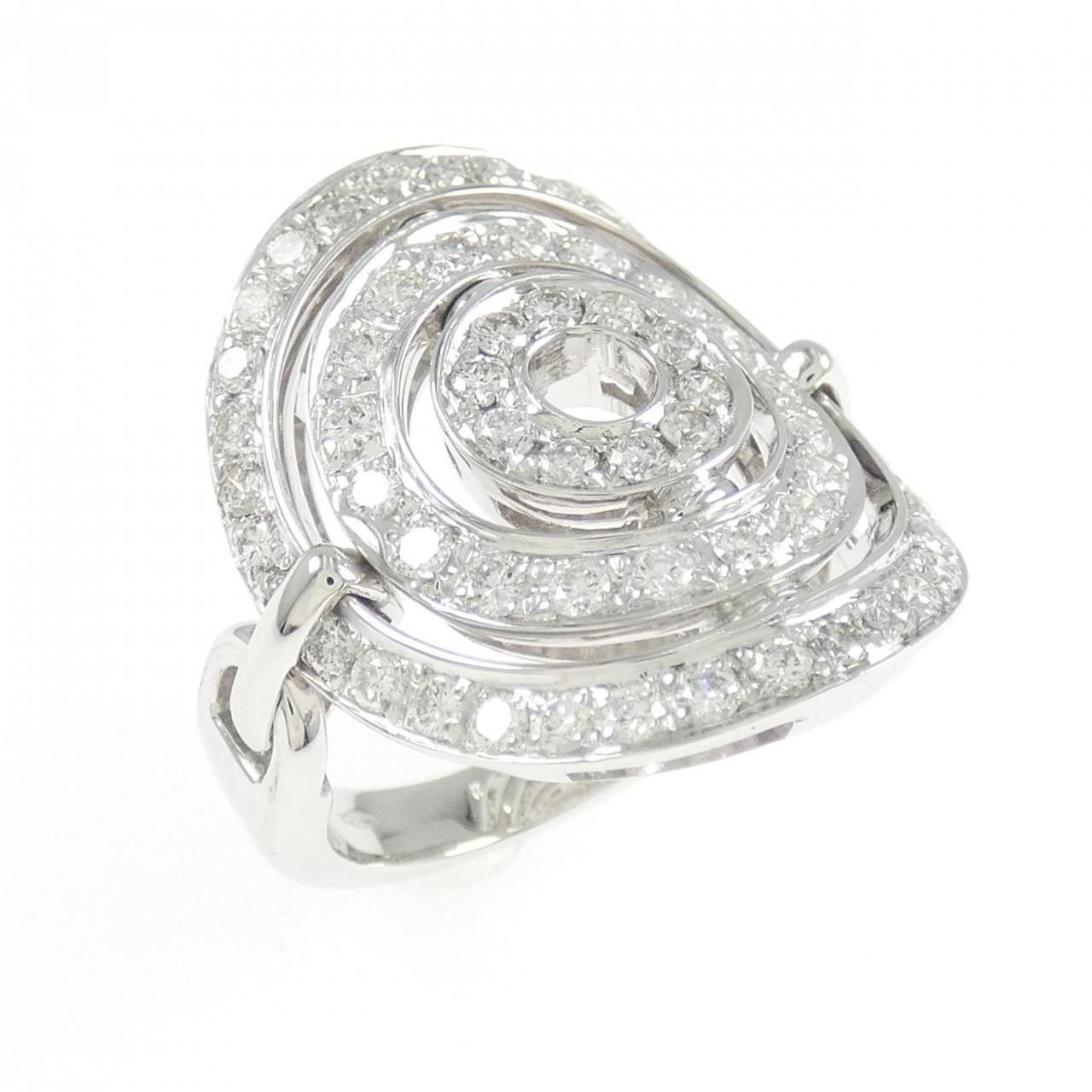 Bvlgari Bvlgari Astrale 750 White Gold Diamond Ring Size 8.5 Precious Metal Ring DUTY FREE for USA