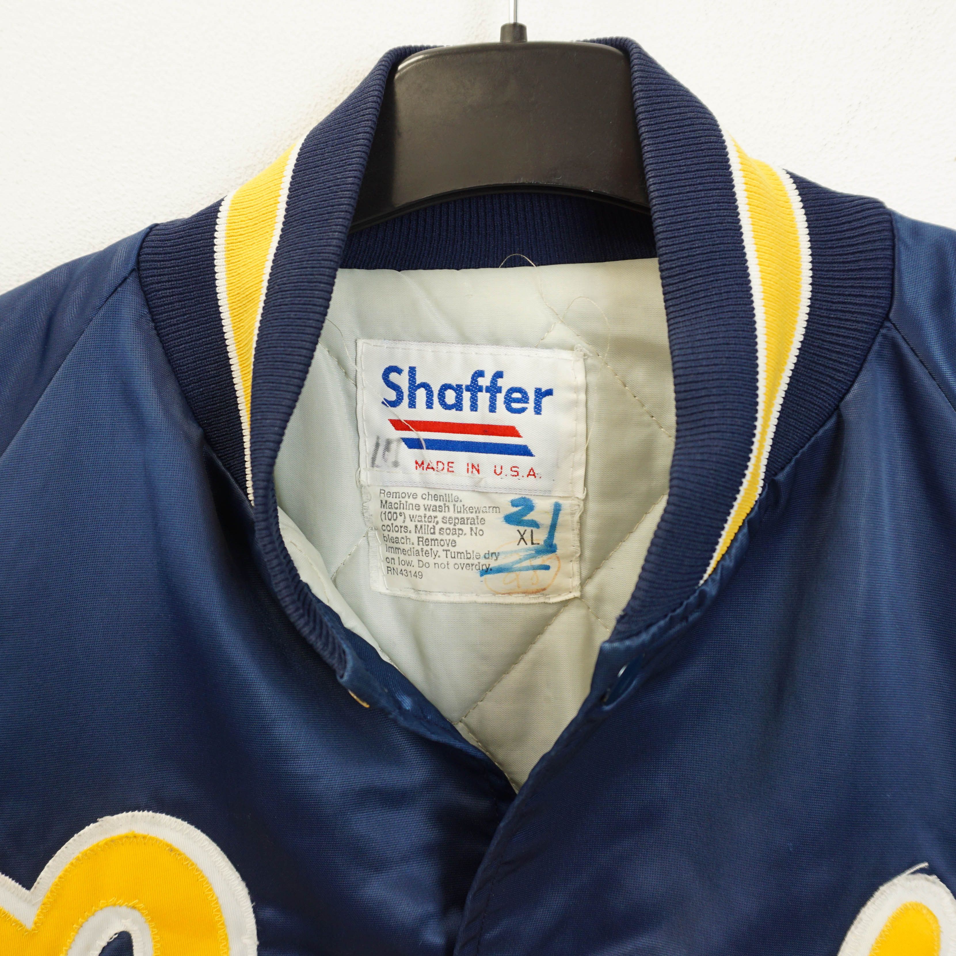 NBA × Vintage Archive Shaffer Made in USA Bomber Jacket Size US XL / EU 56 / 4 - 3 Thumbnail