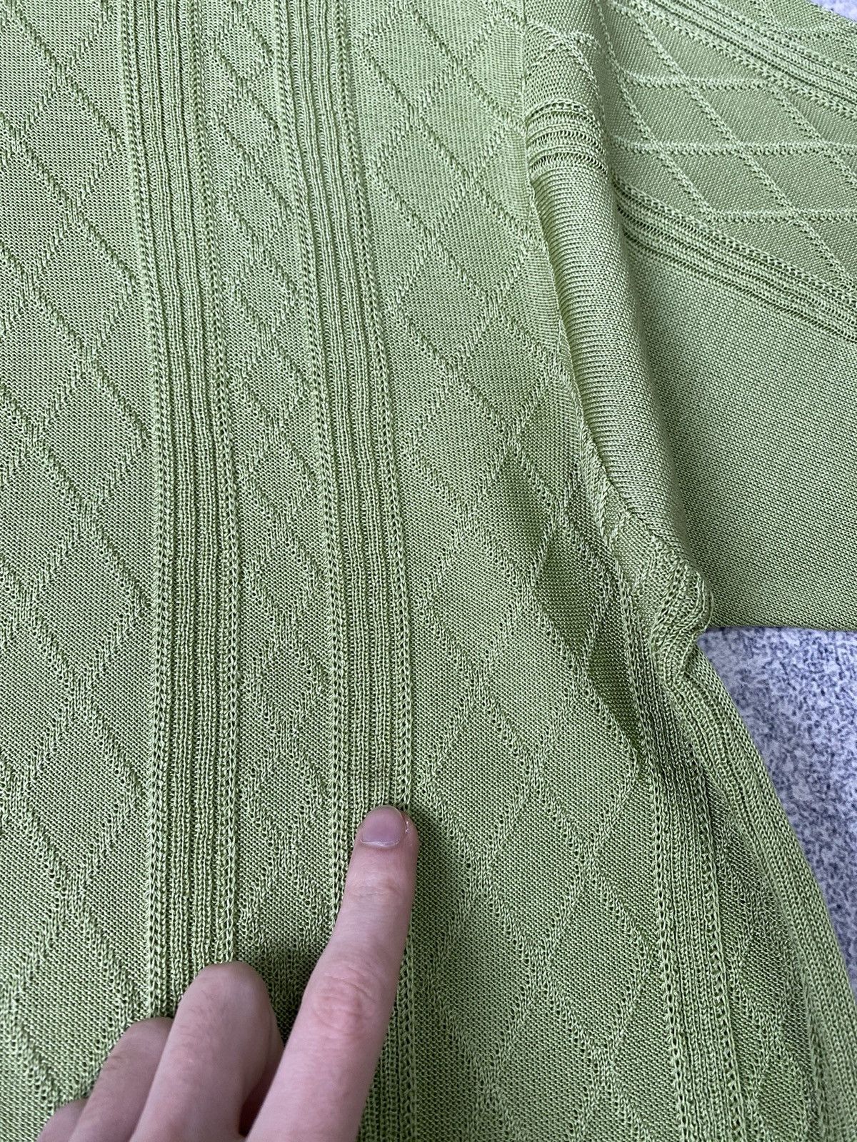 Missoni × Vintage Vintage Missoni Luxury Green Polo T-Shirt Size US M / EU 48-50 / 2 - 8 Thumbnail