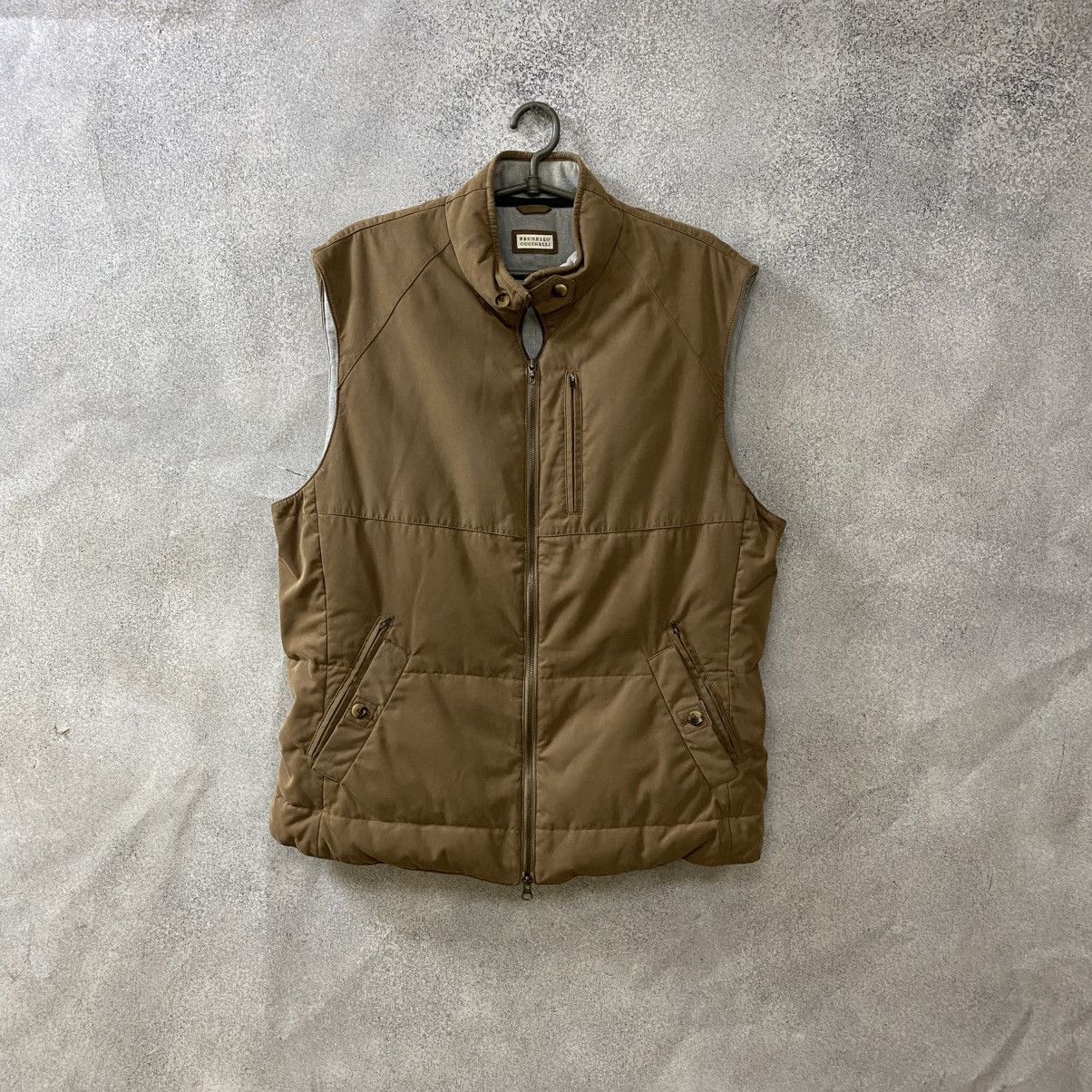 Brunello Cucinelli Brunello Cucinelli Vest Wool Size US XL / EU 56 / 4 - 1 Thumbnail