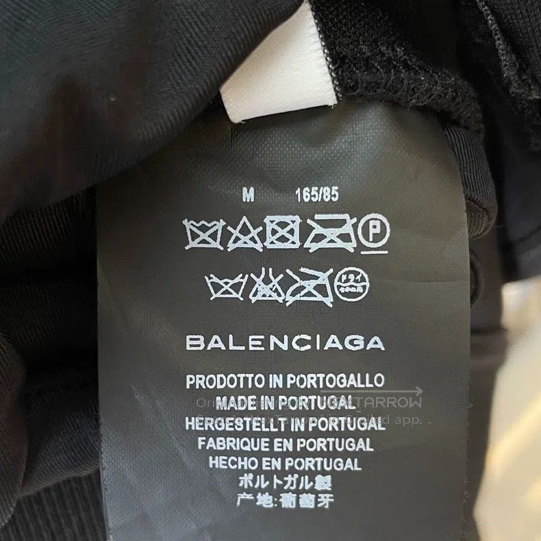 Balenciaga Balenciaga Black Viscose Fiber Stand Collar Long-sleeve Sp Size US M / EU 48-50 / 2 - 5 Thumbnail