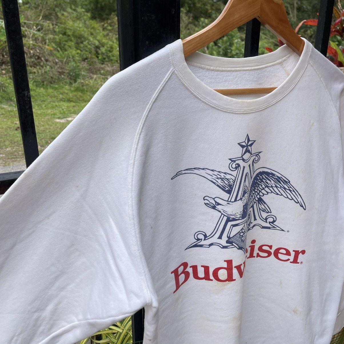 Budweiser 🔥Vintage Budweiser Big Logo Honey Buds Boxy Sweatshirts Size US M / EU 48-50 / 2 - 8 Thumbnail