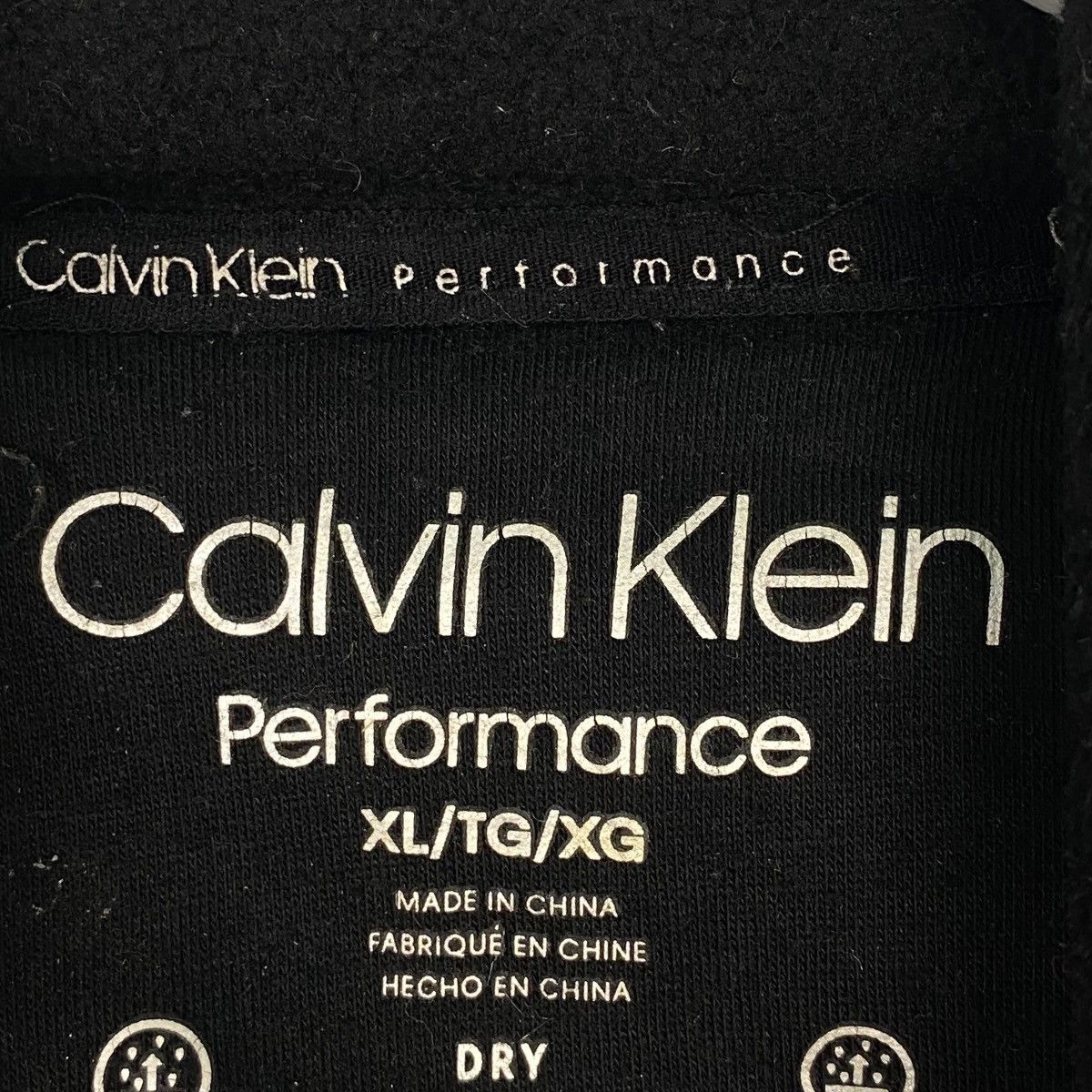 Other Vintage Calvin Klein Performance Fleece Sweater Black Size US XL / EU 56 / 4 - 6 Thumbnail