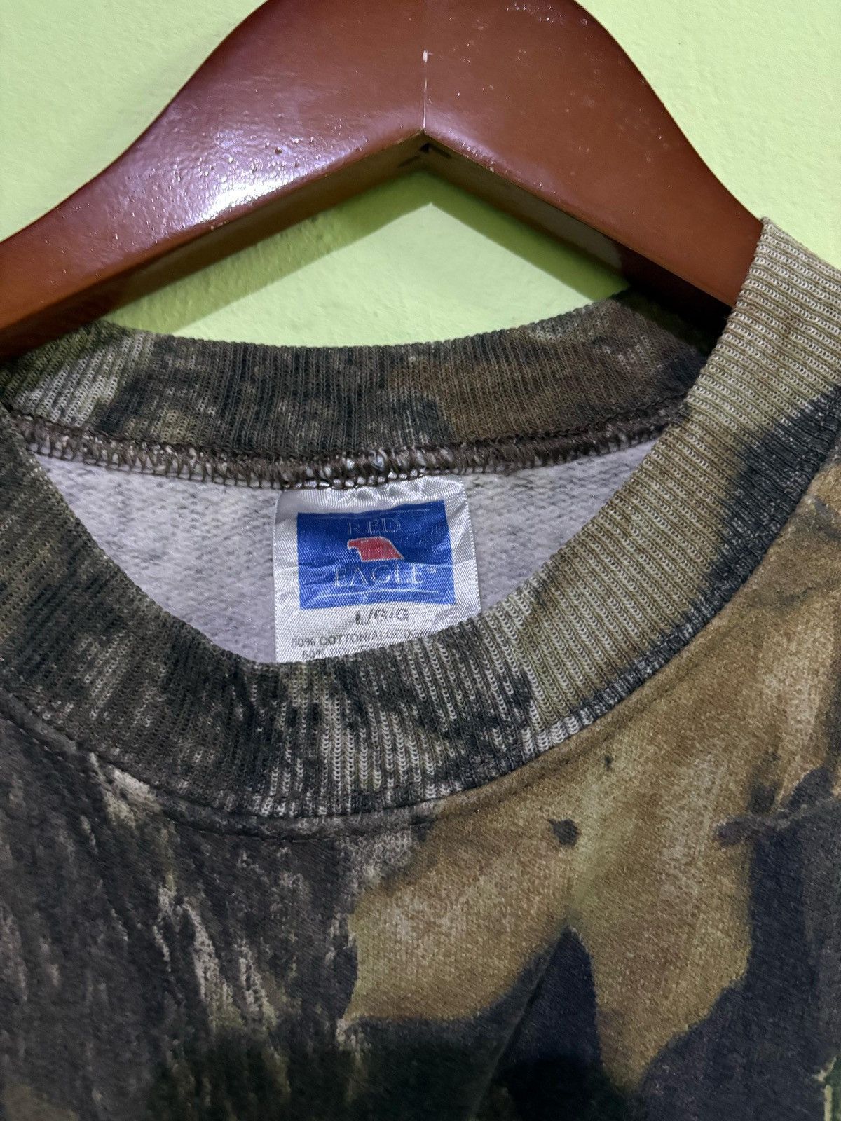 Vintage Vintage Wooded Full Print Sweatshirt Design Size US L / EU 52-54 / 3 - 7 Thumbnail