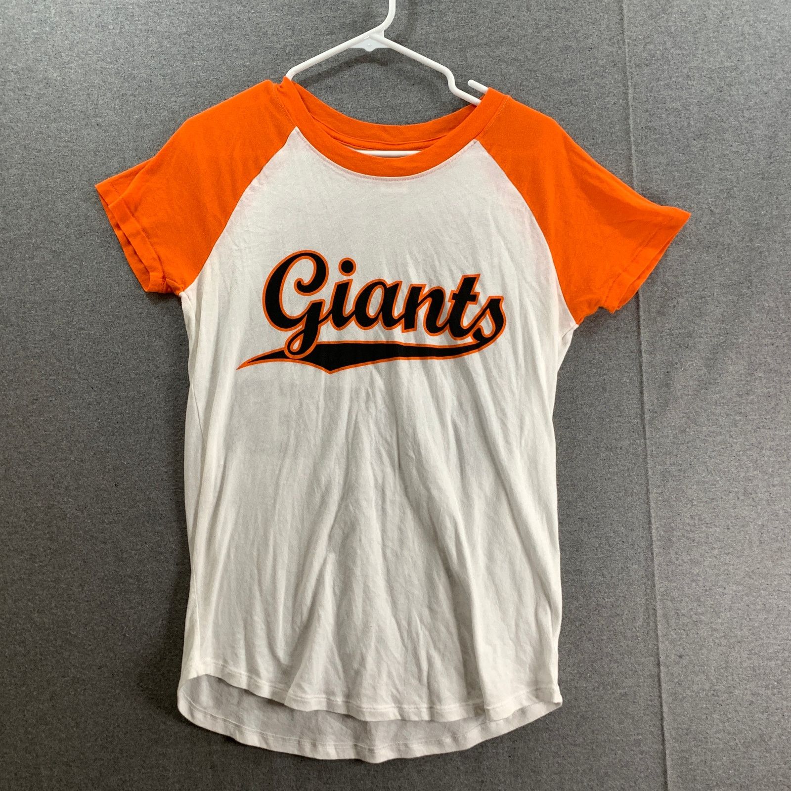 Pink Giants Shirt Women Size Medium Whith Orange Short Sleeve Size M / US 6-8 / IT 42-44 - 1 Thumbnail
