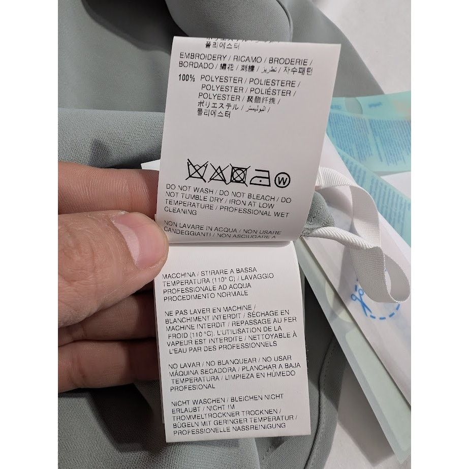 Off-White o1rshd1 Q:2 / MLB-Chicago Cubs Cheese Shirt in Grey/Blue/Red Size US XL / EU 56 / 4 - 17 Thumbnail