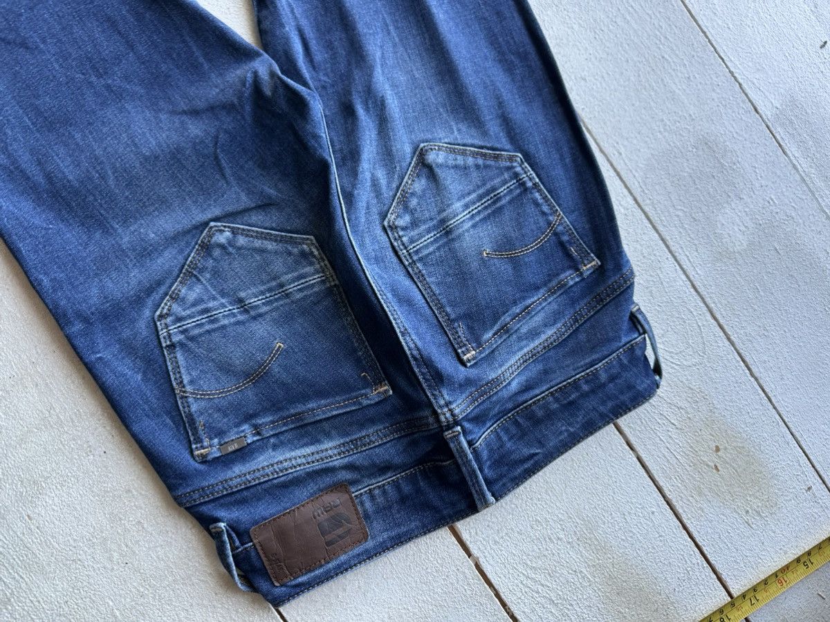 G-Star VNTG🚨G STAR RAW Jeans AVANT GARDE Washed Denim y2k Size 34" / US 12 / IT 48 - 10 Thumbnail
