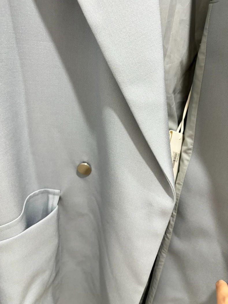 Jil Sander Jil Sander Haze blue long windbreaker Size M / US 6-8 / IT 42-44 - 2 Thumbnail